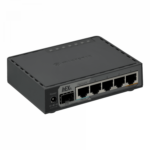 HEXS MIKROTIK 1-SFP 5-1000(1-PoE) 2-880MHz 256mb mSD USB L4 CajaP