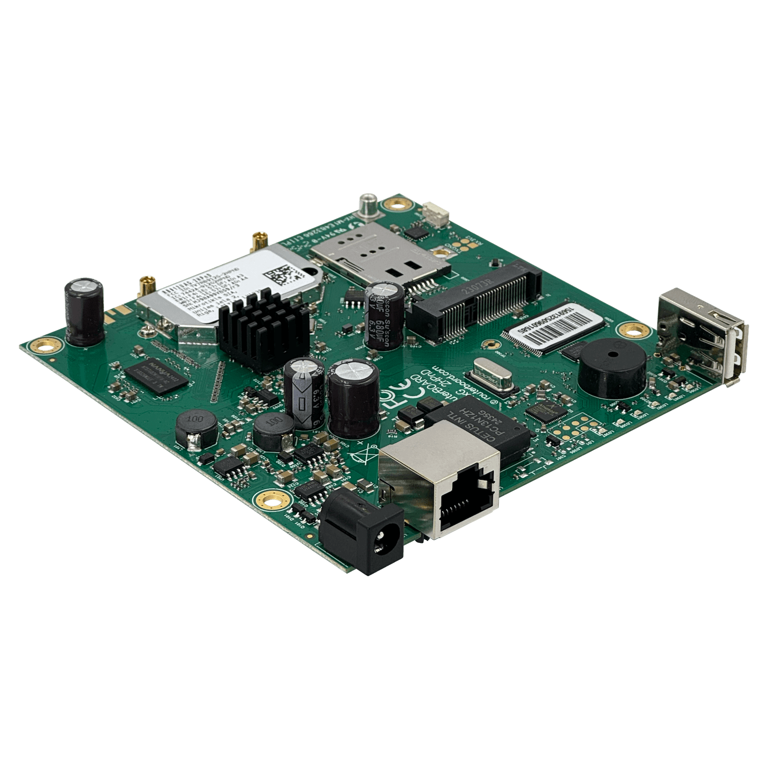 199798 RB912UAG-2HPND MIKROTIK L4 2,4GHZ 2x2 MINIPCIE 1-1000 2-MMCX USB 600MHZ 64M - Imagen 1