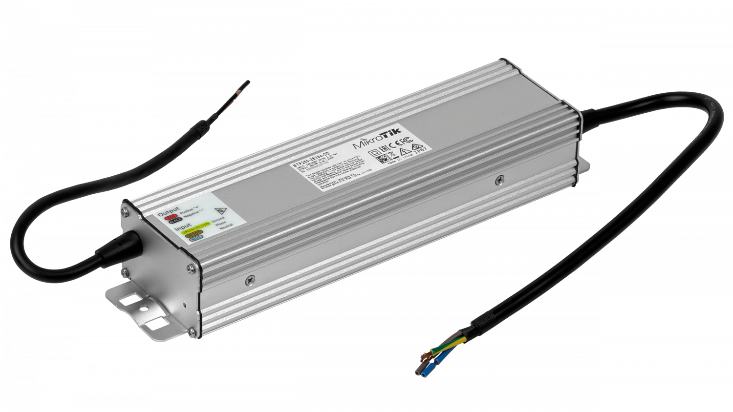 199802 MTP250-26 MIKROTIK 26V 250W Fuente Poder Exterio IP67 p/NetPower MTP25 - Imagen 1