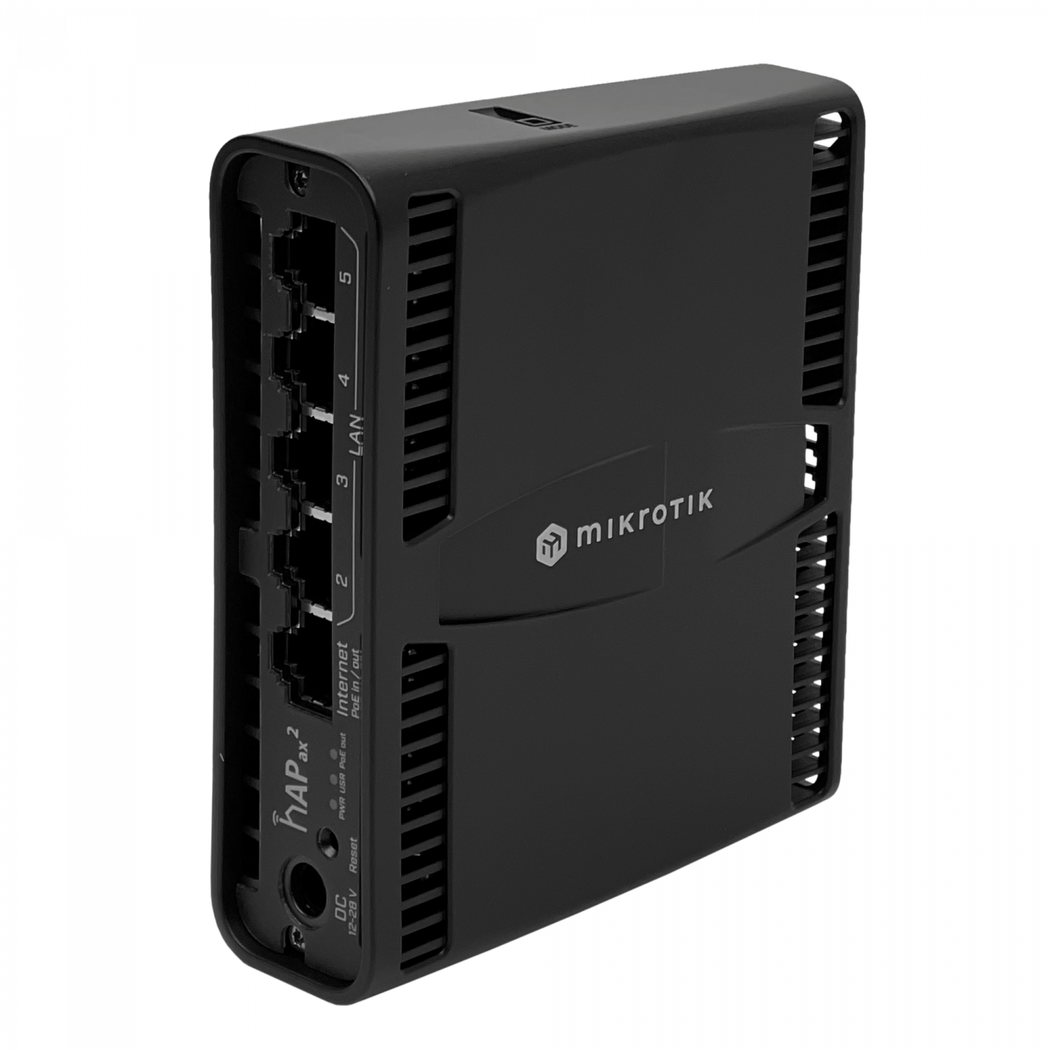 199821 HAP-AX2 MIKROTIK 5-1000 PoE-i/o AX1800 2,4GHz/5GHz 4dBi L4 C52iG-5Ha - Imagen 1