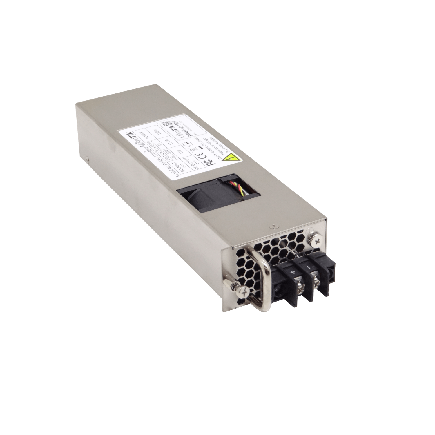199850 PW48V-12V150W MIKROTIK Telco in-36/-57VDC 5A out-12VDC 12,5A Fuente p/CCR1 - Imagen 1