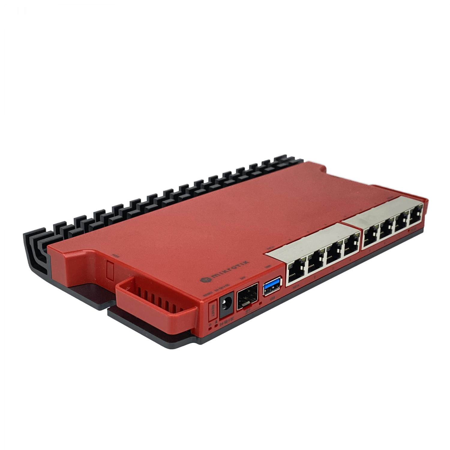 199858 L009UIGS-RM MIKROTIK 8-1000 1-SFP-2500 L5 USB3.0 Console-RJ45 PoE-in/out - Imagen 1