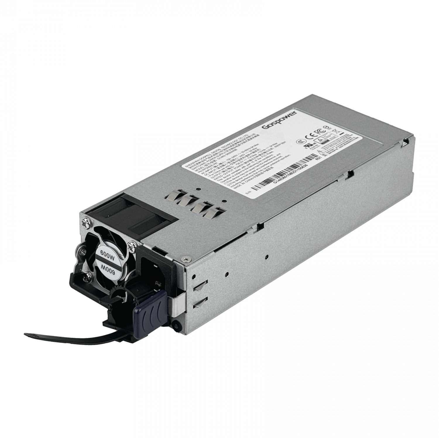 199884 G1483-0600WNB MIKROTIK Fuente Repuesto p/CRS320-8P-8B-4S+RM 600W 9A 100-24 - Imagen 1