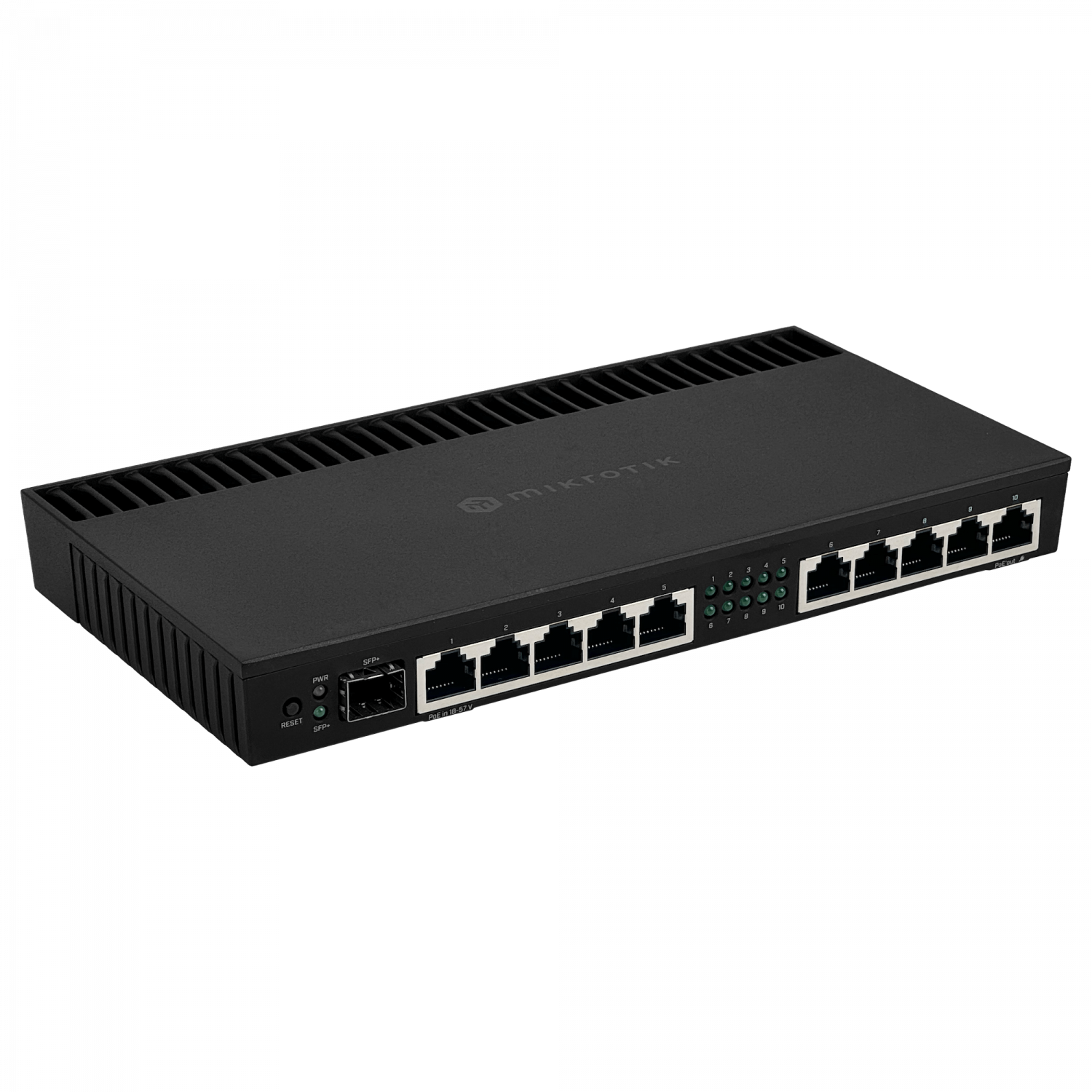 199918 RB4011IGS+RM MIKROTIK 10-1000 1-SFP+10G Console-RJ45 L5 1,4GHz-x4 1U-Rack - Imagen 1