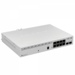 CSS610-8P-2S+IN MIKROTIK 8-1000-PoE 140W-tot 2-SFP+10G Switch Rack 100-240VA