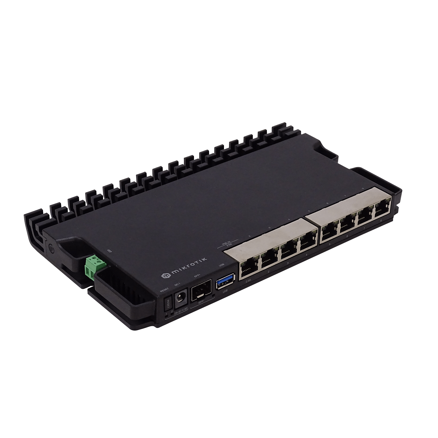 199923 RB5009UG+S+IN MIKROTIK HomeLab 7-1000 1-2500 1-SFP+10G USB L5 PoEin DC-Jac - Imagen 1