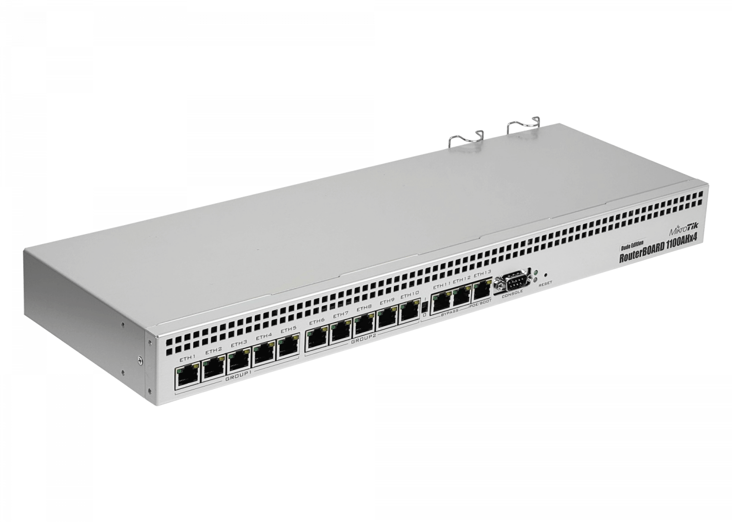 199944 RB1100DX4 MIKROTIK Req-Cable 60GB-M.2 4-1,4GHz L6 13-1000 1GB MSD 2SAT - Imagen 1