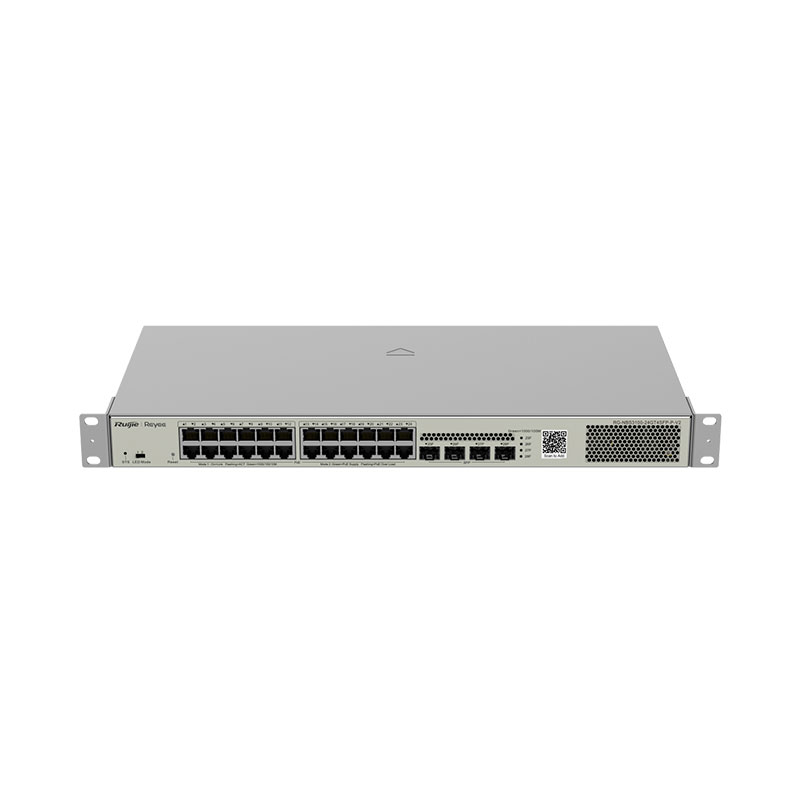 201432 RG-NBS3100-24GT4S RG-NBS3100-24GT4SFP-P-V2 SWITCH L2 GIGABIT 24 POE 4 SFP - Imagen 1