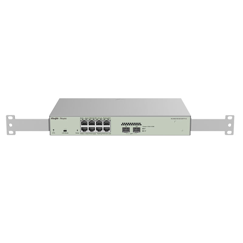 201450 RG-NBS3100-8GT2SF RG-NBS3100-8GT2SFP-P-V2 SWITCH L2 GIGABIT 8 POE 2 SFP - Imagen 1