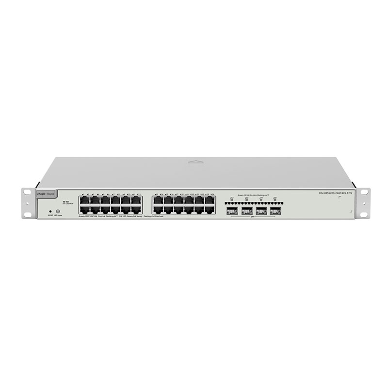 201484 RG-NBS5200-24GT4X SWITCH CORE L3 24 POE 4 SFP - Imagen 1