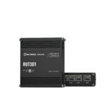 RUT301 Teltonika Router Ethernet industrial con múltiples puertos y seguridad avanzada para automatización.