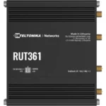 RUT361 Teltonika Router industrial LTE Cat6 compacto con conectividad segura y gestión remota RMS.