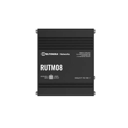 201599 RUTM08 Teltonika Router industrial 5G compacto con conectividad segura y soporte RMS para IoT industrial. - Imagen 1