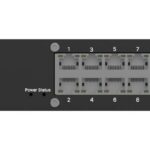 SWM281 Teltonika Switch Ethernet industrial administrable diseñado para conectividad estable y segura.