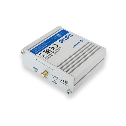 201610 TRB140 Teltonika Gateway industrial LTE con puerto Ethernet y Linux OS para aplicaciones IoT. - Imagen 1
