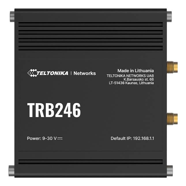 201614 TRB246 Teltonika Gateway industrial LTE con RS232/RS485 y E/S digitales para telemetría. - Imagen 1