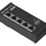 TSF010 Teltonika Switch Ethernet industrial no administrable con diseño compacto y operación confiable.