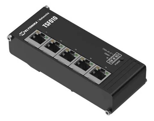 201617 TSF010 Teltonika Switch Ethernet industrial no administrable con diseño compacto y operación confiable. - Imagen 1
