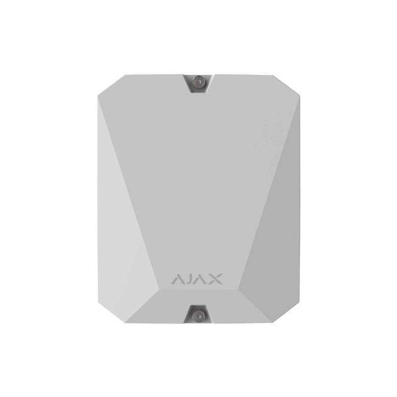 201818 MULTITRANSMITTER MODULO 18 ZONAS CABLEADAS AJAX MULTITRANSMITER BLANCO - Imagen 1