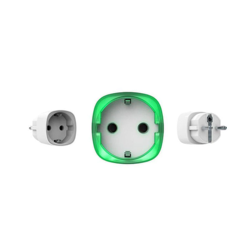 201840 SOCKET WH ENCHUFE INTELIGENTE 220V AJAX SOCKET BLANCO - Imagen 1