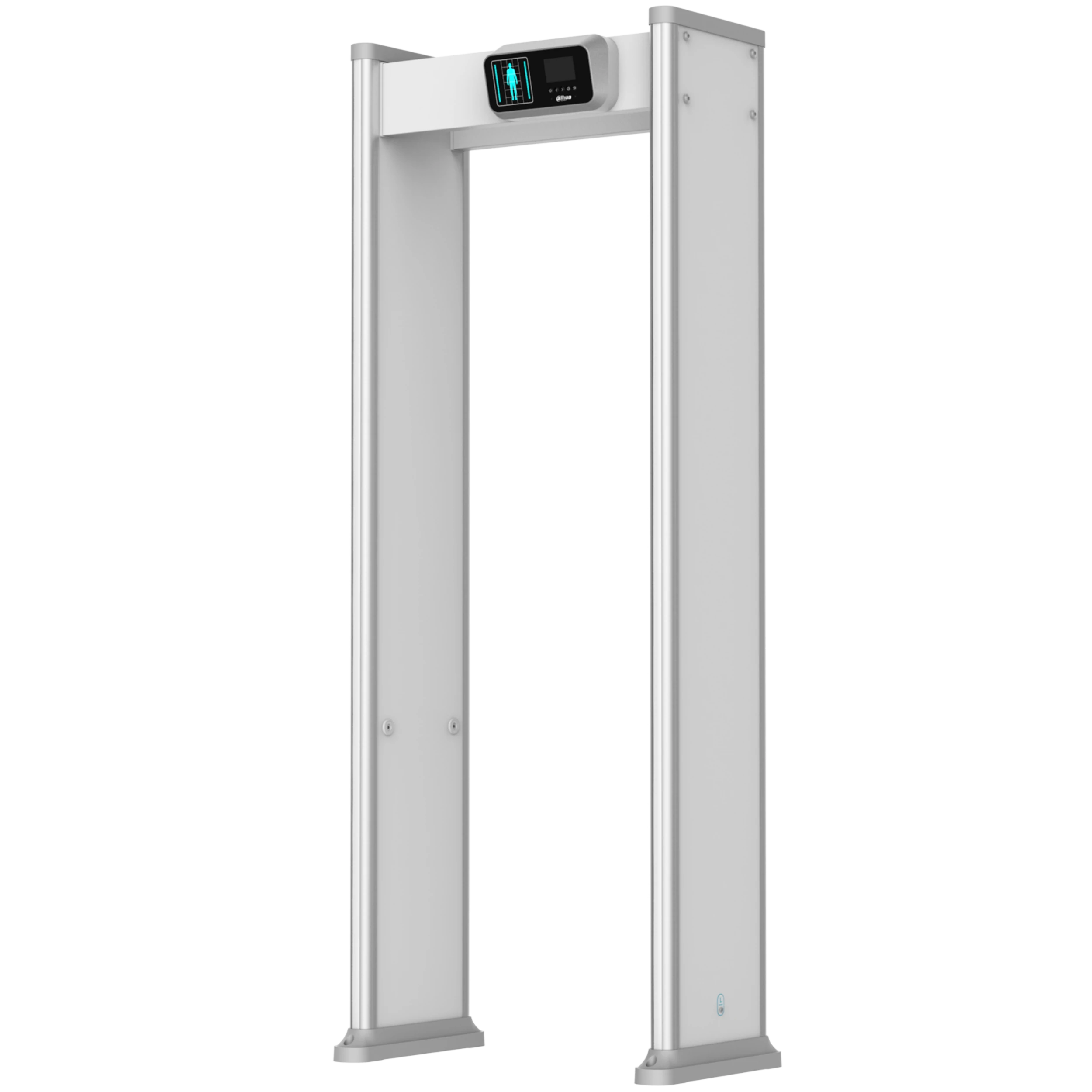 202027 ISC-D118C-V2 Portico detector de metales con 18 zonas de deteccion pantalla LCD 3.5 Dahua - Imagen 1
