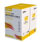PFM920-6UN Cable UTP Cat6 Cobre 305Mts Color Negro Exterior Dahua 24awg