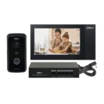 KTP02 Kit Videoportero IP Unidad externa, unidad interna y switch Dahua
