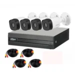 KIT-XVR1B04-I-1T-4xB1A21N-0360B Kit HDCVI 4 Cámaras bala 1 TB Dahua