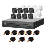 KIT-XVR1B08-I-1T-8xB1A21N-0360B Kit HDCVI 8 Cámaras bala con disco 1 TB Dahua