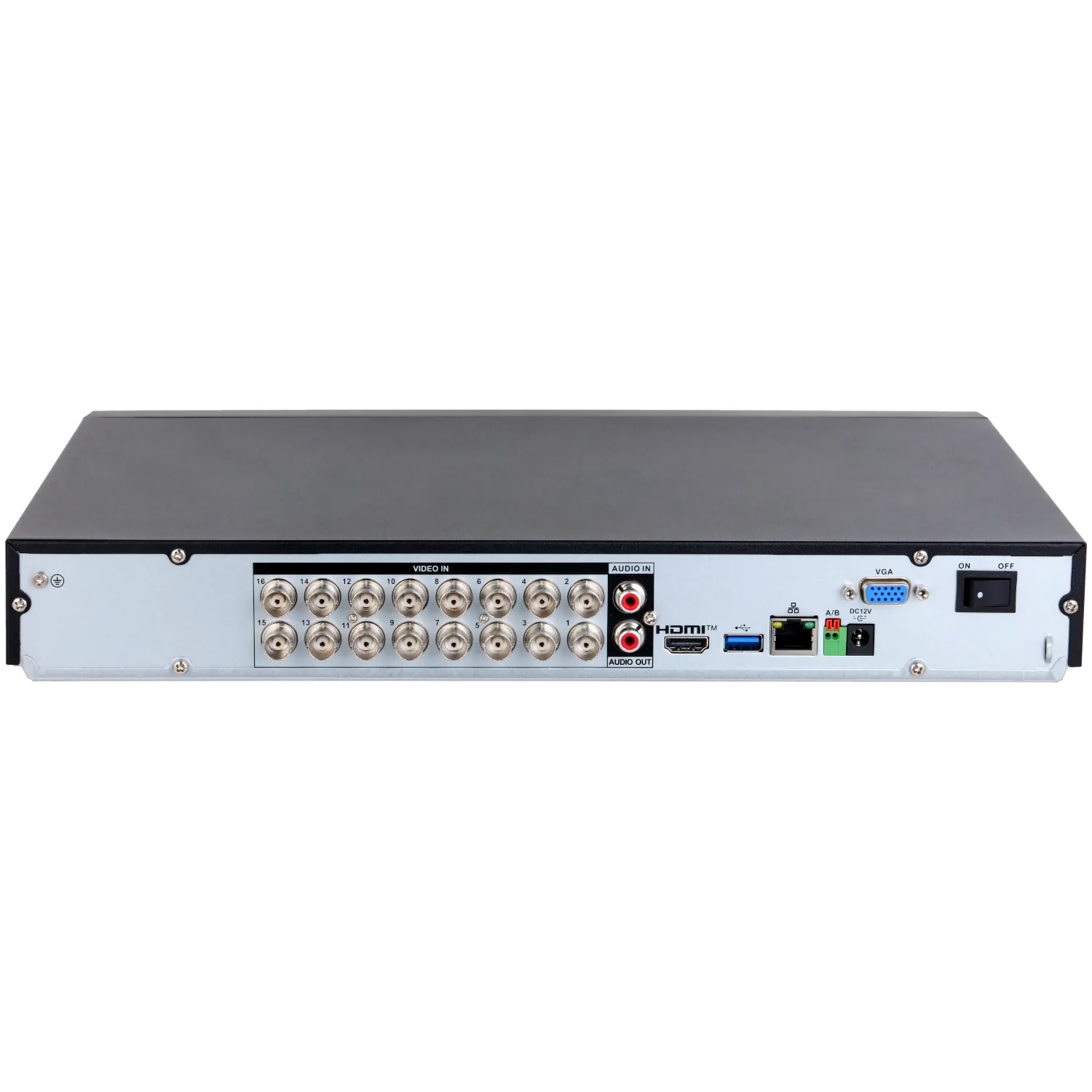 202185 XVR5216AN-5M-I3-T XVR Dahua 5MP 16CH 2HDD HDCVI 8IP Face Recognition y Proteccion perimetral - Imagen 1