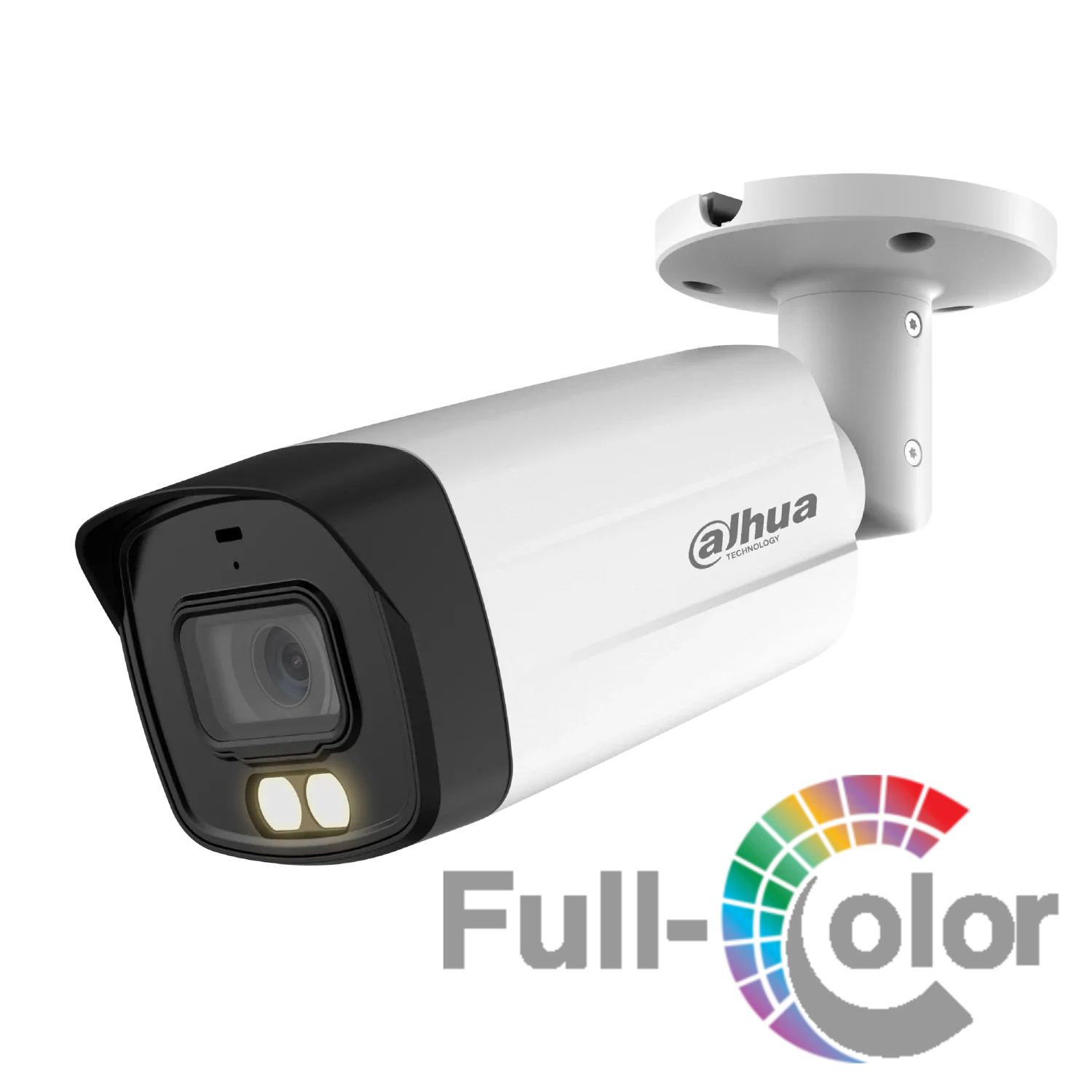 202234 HAC-HFW1239TMN-IL-A-0360B-S2 Cámara Dahua HDCVI Bala 2MP 3.6mm IR y LED 40M microfono Full-Color IP67 - Imagen 1
