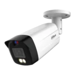 HAC-ME1239THN-A-PV-0360B-S2 Cámara Dahua HDCVI Bala 2MP 3.6mm Active Deterrence IR y LED 40M microfono IP67