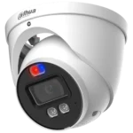 HAC-ME1239HN-A-PV-0360B-S2 Cámara Dahua HDCVI domo 2MP 3.6mm Active Deterrence IR y LED 40M microfono IP67