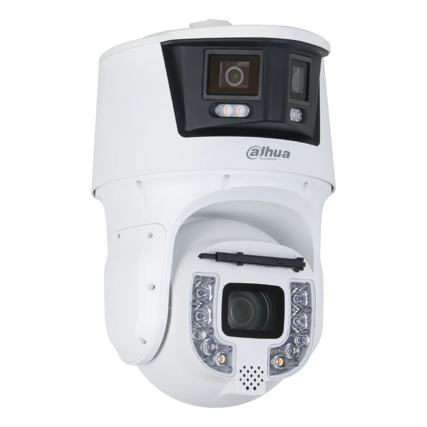 202319 SDT8C842-8P-FA-APV-0280 Camara Dahua IP Panoramica 2 x 4MP 2.8mm Led 30m + PTZ 42X 8MP IR300m Wiper Face Detection - Imagen 1