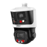 SDT3E410-8P-MB-A-PV1-0280 CÁMARA IP Triple X-Spans 4MP PTZ 10X + PANORAMICA IP66 IR 70 LED 30 DAHUA CON ALARMA DISUASIVA