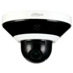 PSDW5631SN-B360-E4 Camara Dahua IP Domo 3x2MP IR15 PoE+ Slot MicroSd IVS + PTZ 2MP 5X