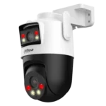 IPC-P5DP-5F-PV-0280B-0600B CÁMARA PT IP WiFi DOBLE LENTE 5MP IP66 IR 30 LED30 LUZ BLANCA DAHUA CON ALARMA DISUASIVA