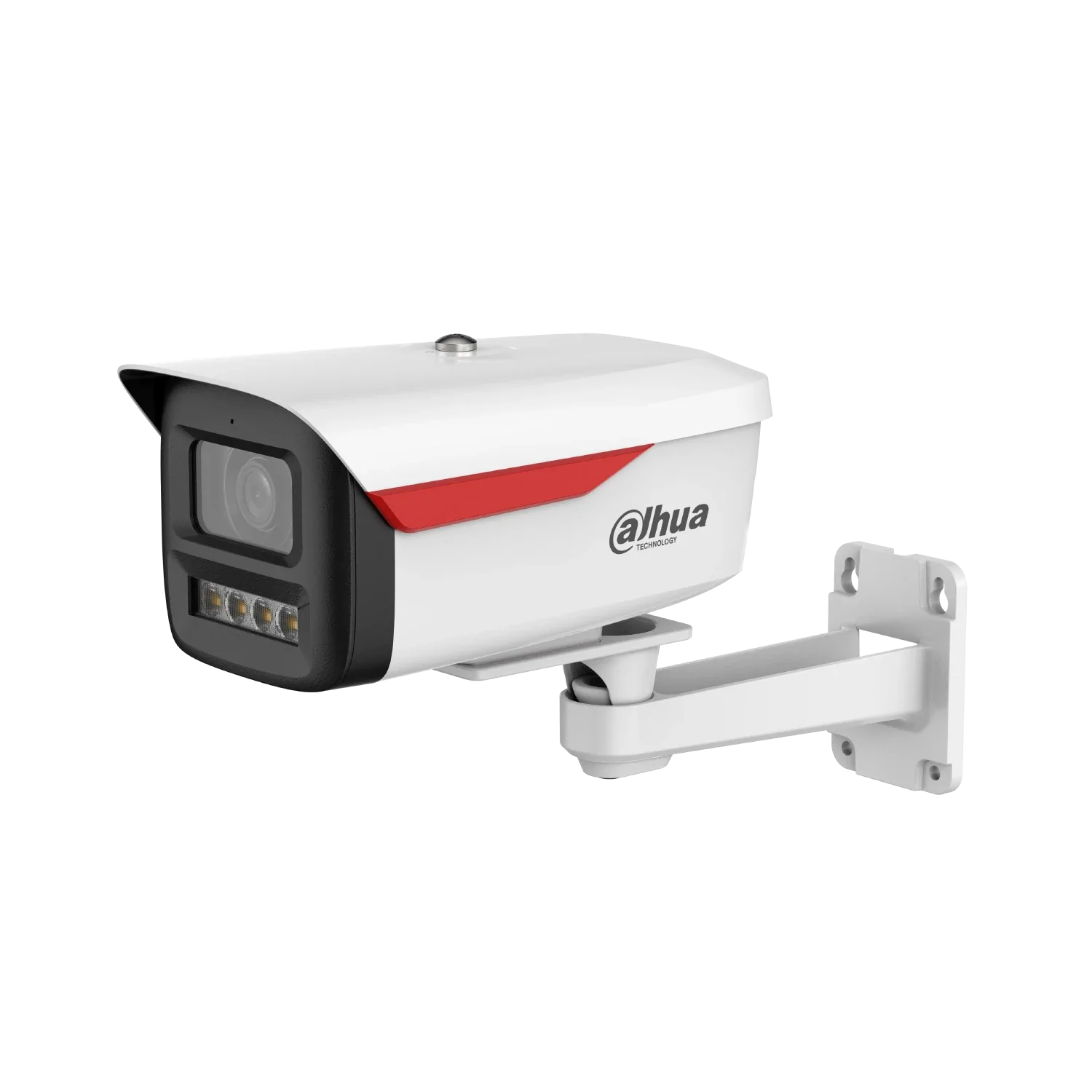 202375 IPC-HFW2849MP-S-LED-0360B-B-PRO Cámara Dahua PRO IP bullet WizColor 8MP 3.6mm Led 50m PoE IP67 WDR con mic y bracket - Imagen 1
