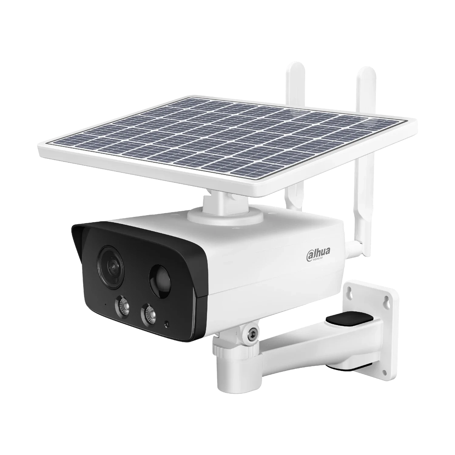 202384 IPC-HFW2431DGP-4G-SP-NL668LA-B-0280B Cámara Dahua IP Bala 4G con Panel Solar 4MP 2.8mm IR50 LED30 IP67 Dahua - Imagen 1