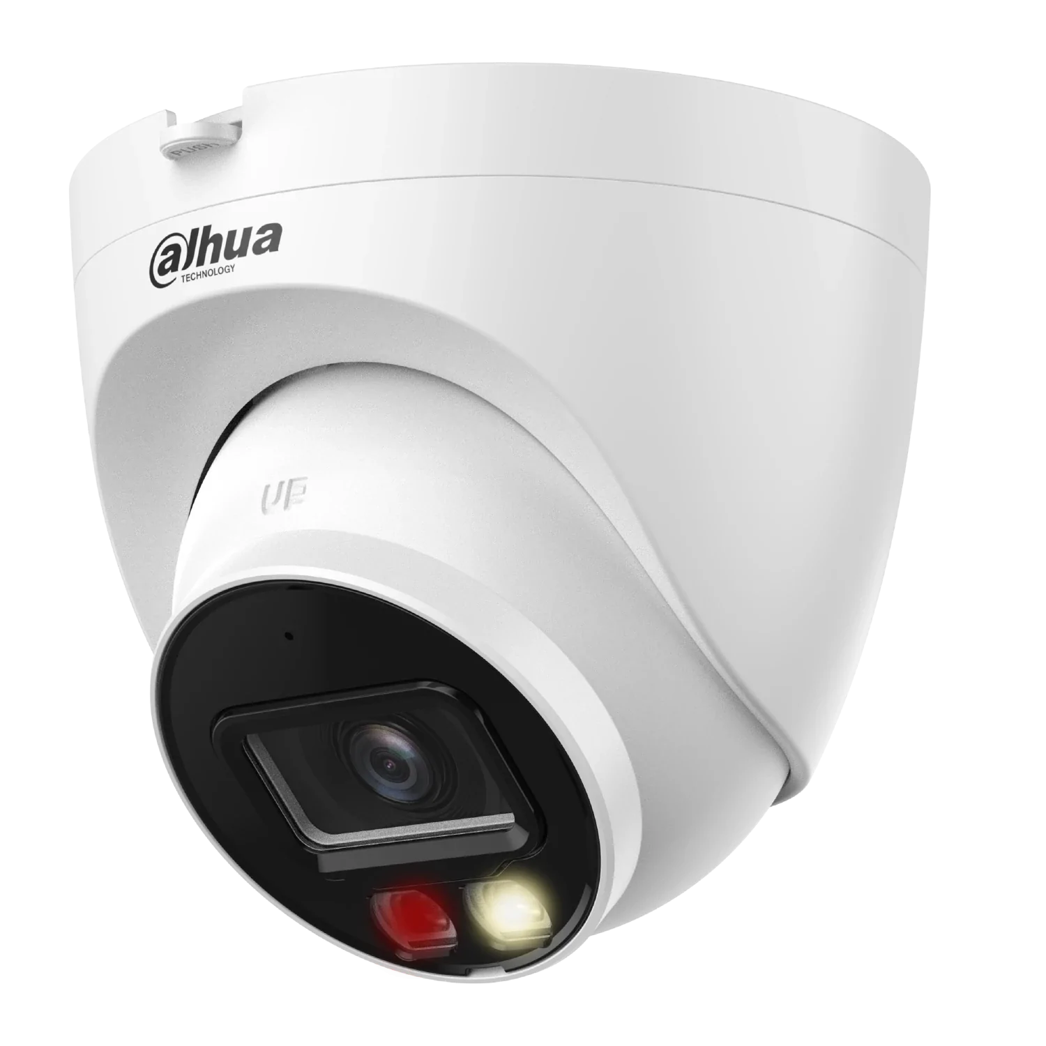 202412 IPC-HDW1639TP-A-IL-0280B-S6 Cámara Dahua IP domo 6MP 2.8mm IR30 y Led 30 PoE IP67 Dahua con microfono - Imagen 1