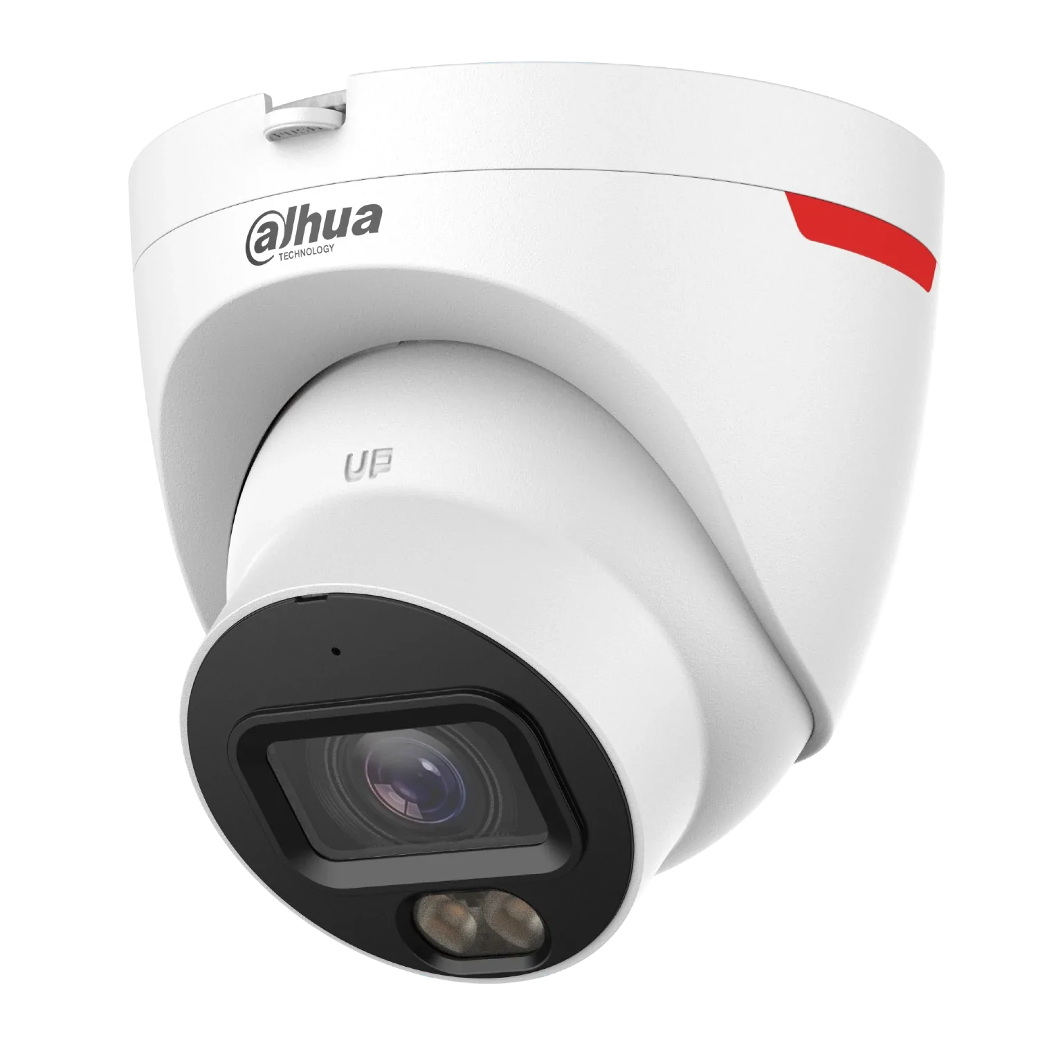 202413 IPC-HDW2449TP-S-LED-0280B-PRO Cámara Dahua PRO IP domo WizColor 4MP 2.8mm Led 30m PoE IP67 WDR con mic - Imagen 1