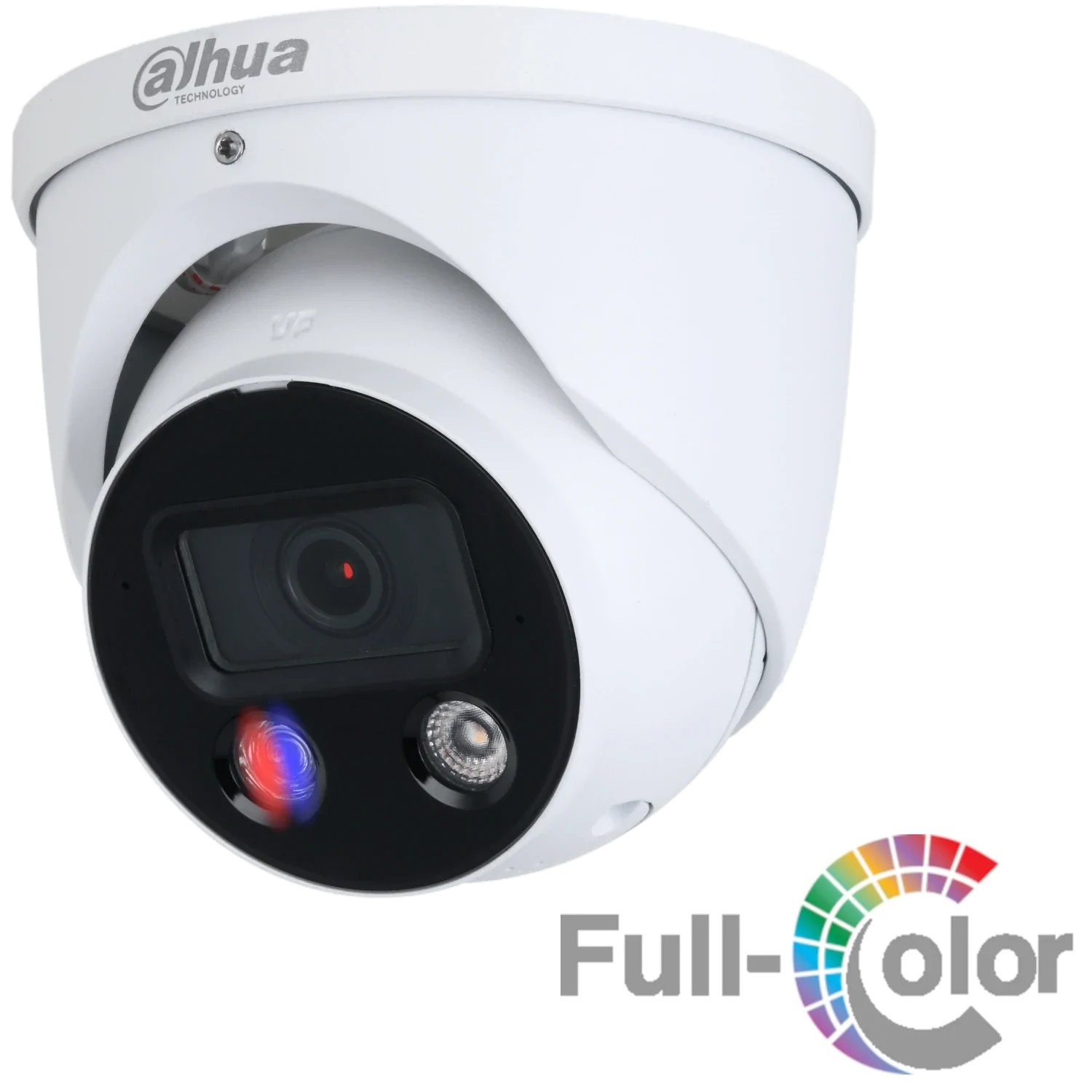 202425 IPC-HDW3849HP-AS-PV-0280B-S4 Cámara Dahua IP domo con Inteligencia artificial Full Color 8MP 2.8mm LED 30m PoE IP67 MicroSD - Imagen 1