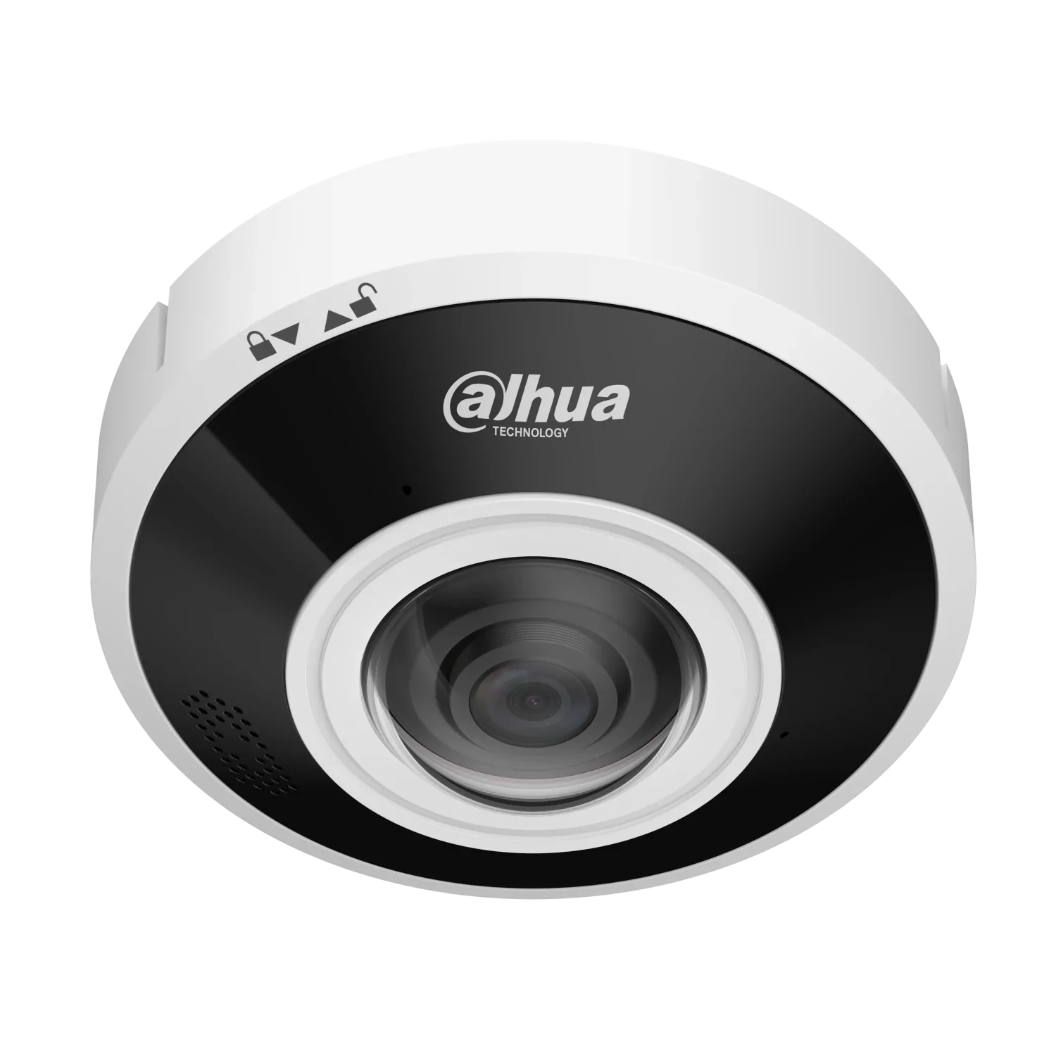 202427 IPC-EBW5641P-AS Cámara Dahua IP Domo 6MP 1.68mm Fisheye PoE Mic y Speaker Integrado Slot MicroSD IK10 - Imagen 1