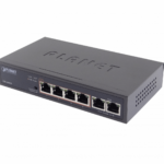 FSD-604HP FSD-604HP. PLANET 6-100(4-PoE+af/at) Extend-250mt 60W-tot Switch no-Admin no-Rack