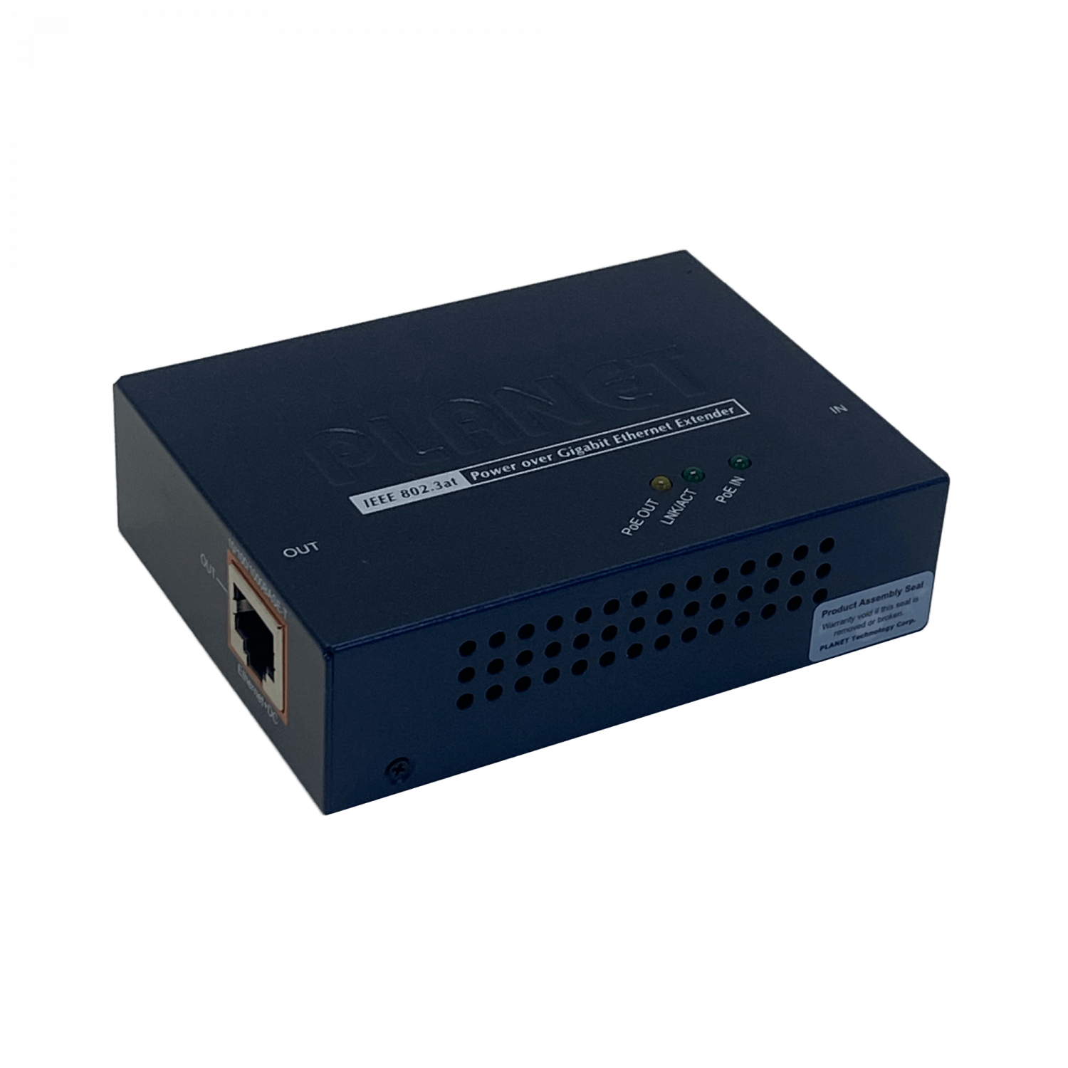 201905 POE-E201 POE-E201. PLANET 802.3AT POE+ EXTENSION UTP REPETIDOR +100MT - Imagen 1