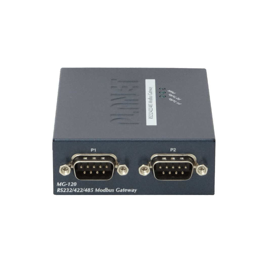 201933 MG-120 MG-120. PLANET 1-100 2-DB9-M Modbus RS232 RS422 RS485 5VDC Transceive Ethernet - Imagen 1