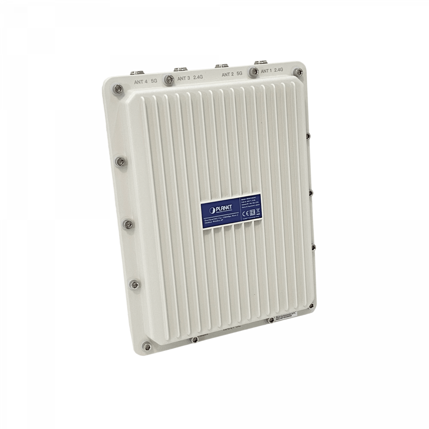 201944 WDAP-3000AX WDAP-3000AX. PLANET IP67 1-1000 4-N-H AX3000 WiFi6 Access Point req-Ants req-PoE/at - Imagen 1