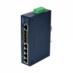 IGS-5224 IGS-5224 PLANET 4-1000 1-SFP 1-SFP-2.5G Switch Indus Admin L2 Riel-DIN 12-48VDC