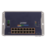 WGS-42 WGS-42. PLANET 16-1000-PoE+ 2-SFP 240W Switch Indust Admin Riel-DIN 48/54VDC