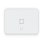UFP1W UFP1W UI 1-unidad Blanco 1-Keystone Horizontal Faceplate Pintable 118x88mm